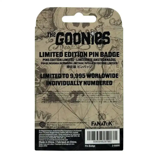 Die Goonies Ansteck-Pin 40th Anniversary Never Say Die - Smalltinytoystore