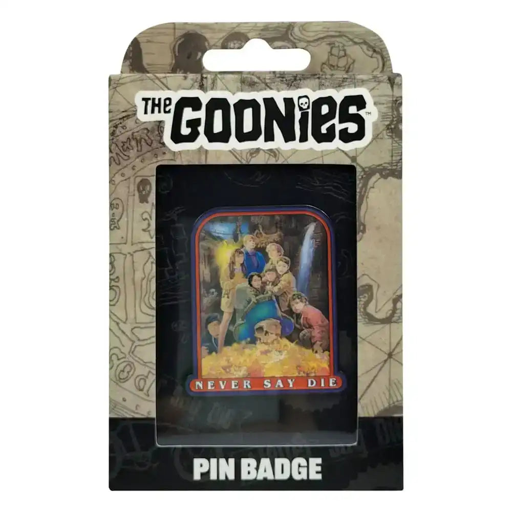 Die Goonies Ansteck-Pin 40th Anniversary Never Say Die - Smalltinytoystore