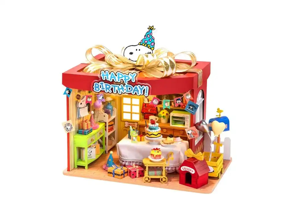 Die Peanuts Puremind Bauset Birthday Party - Smalltinytoystore