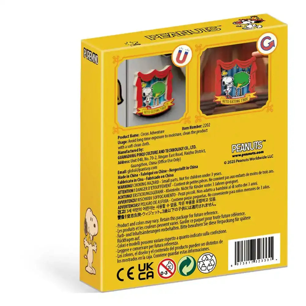 Die Peanuts Puremind Magnet Circus Adventure - Smalltinytoystore
