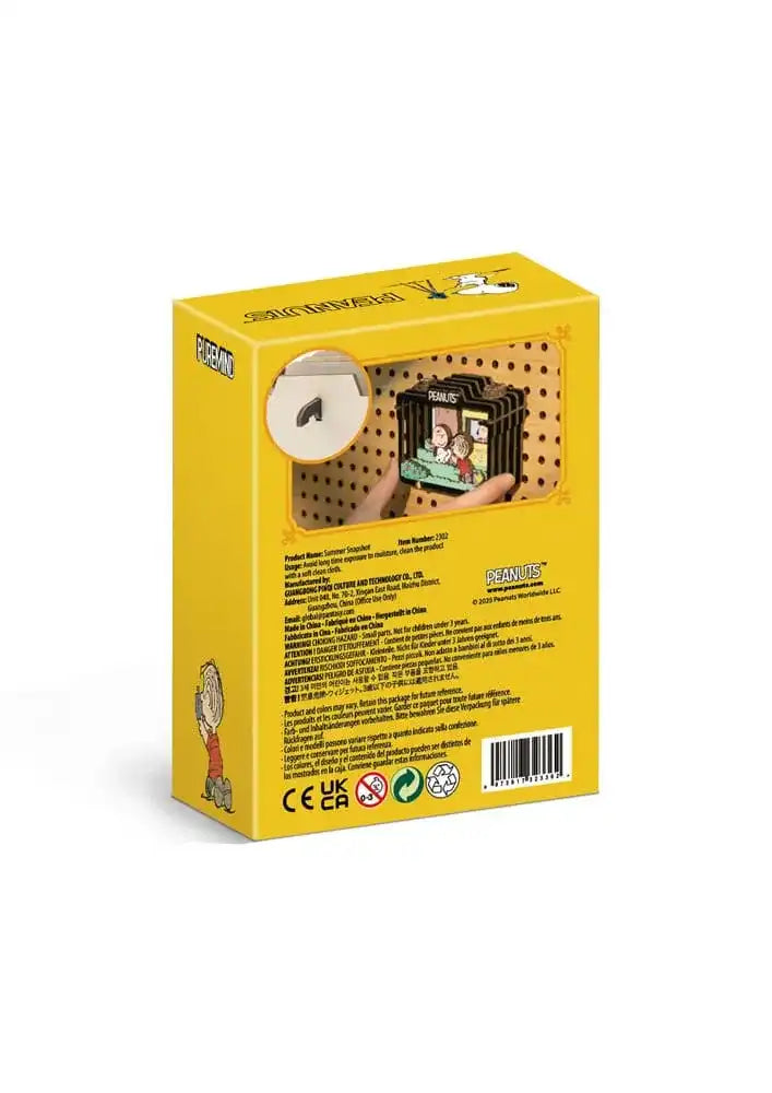 Die Peanuts Puremind Modellbausatz Wooden Theater Summer Snapshot - Smalltinytoystore