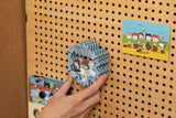 Die Peanuts Puremind Modellbausatz Wooden Theater Winter Wonderland - Smalltinytoystore