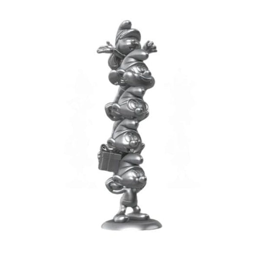 Die Schlümpfe Statue Schlumpfsäule Silver Limited Edition 50 cm - Smalltinytoystore