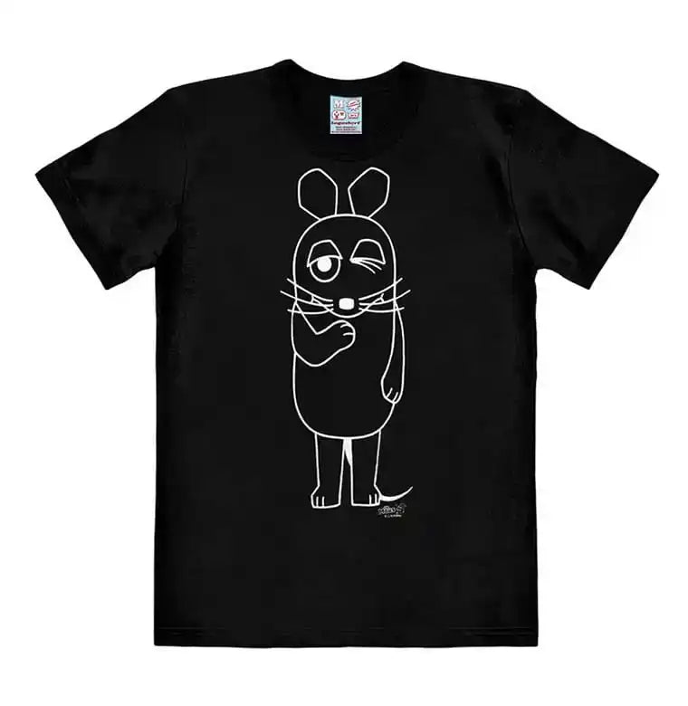 Die Sendung mit der Maus Easy Fit T-Shirt Outline Größe XL - Smalltinytoystore