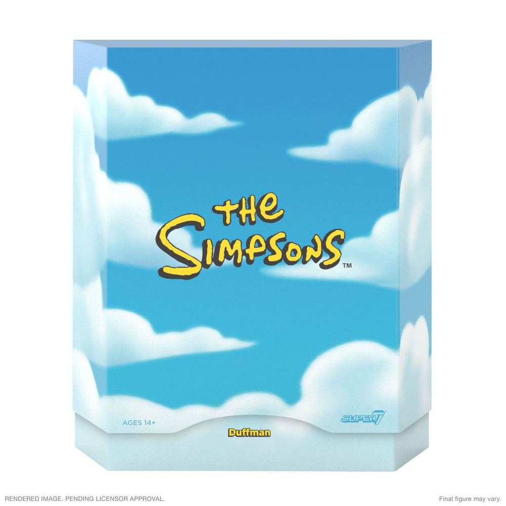 Die Simpsons Ultimates Actionfigur Duffman 18 cm - Smalltinytoystore