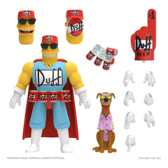 Die Simpsons Ultimates Actionfigur Duffman 18 cm - Smalltinytoystore