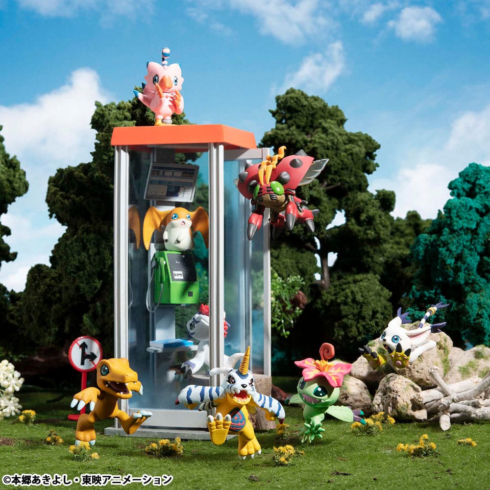 Digimon Adventure Digicolle! Series Sammelfiguren 5 cm Mix Sortiment (8) - Smalltinytoystore