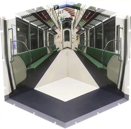 Dioramansion 150 Zubehör-Set für Nendoroid und Figma Actionfiguren Train Interior - Smalltinytoystore