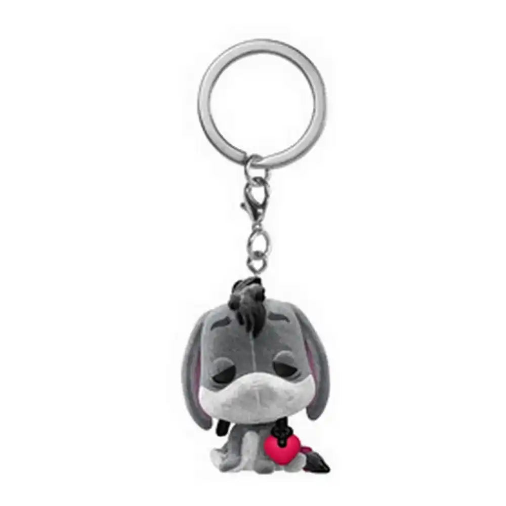 Disney 2022 POP! Vinyl Schlüsselanhänger 4 cm Eeyore w/heart (FL) Display (12) - Smalltinytoystore