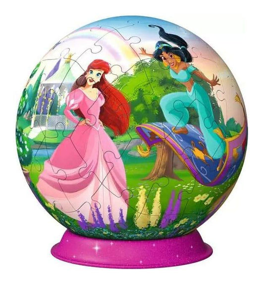 Disney 3D Puzzle Prinzessinnen Puzzle Ball (73 Teile) - Smalltinytoystore