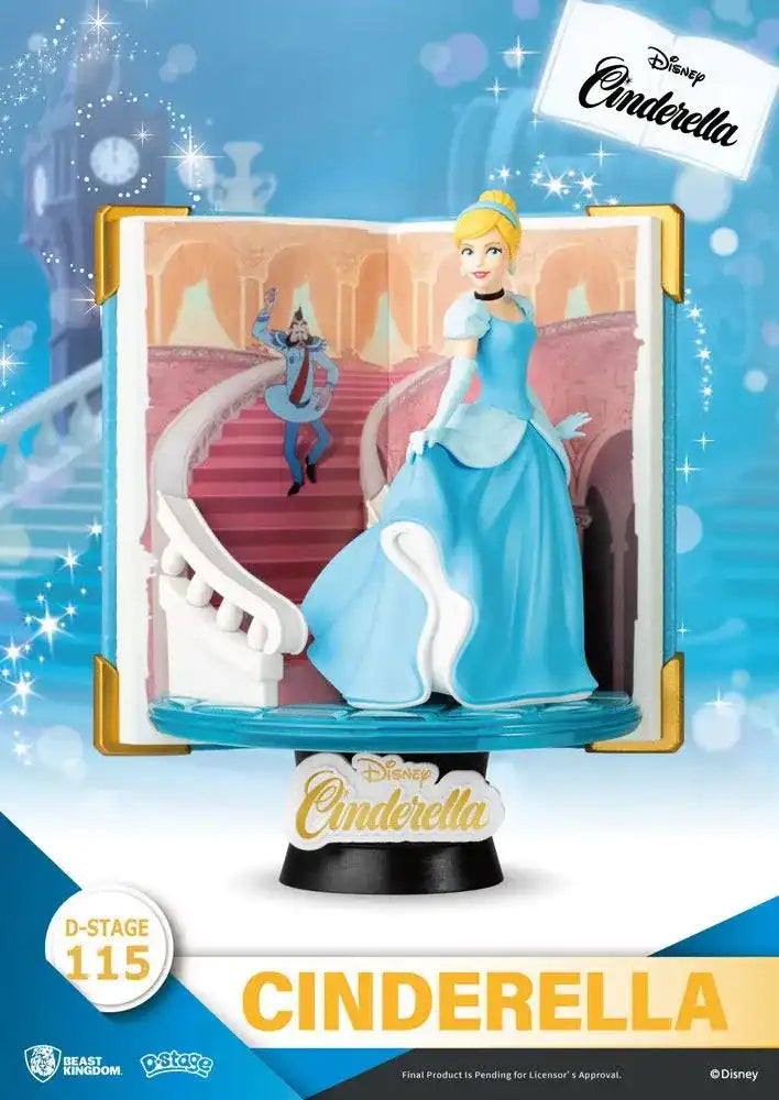 Disney Book Series D-Stage PVC Diorama Cinderella 13 cm - Smalltinytoystore