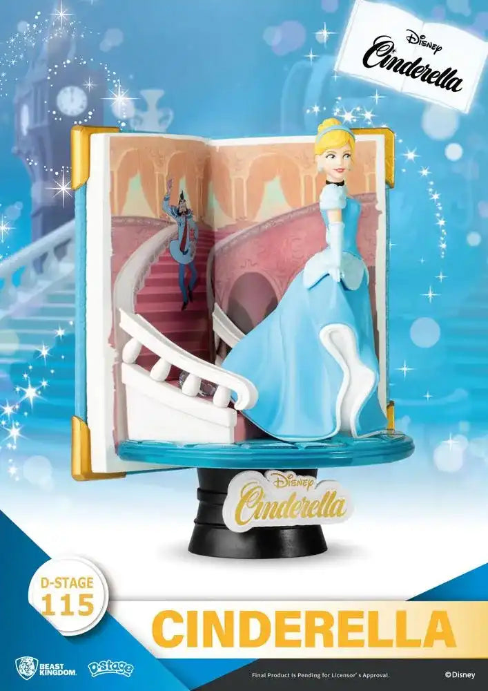 Disney Book Series D-Stage PVC Diorama Cinderella 13 cm - Smalltinytoystore