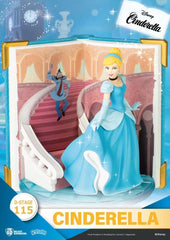 Disney Book Series D-Stage PVC Diorama Cinderella 13 cm - Smalltinytoystore