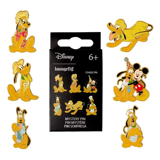 Disney by Loungefly Ansteck-Pins Blind Box Pluto 95th Anniversary Sortiment (12) - Smalltinytoystore