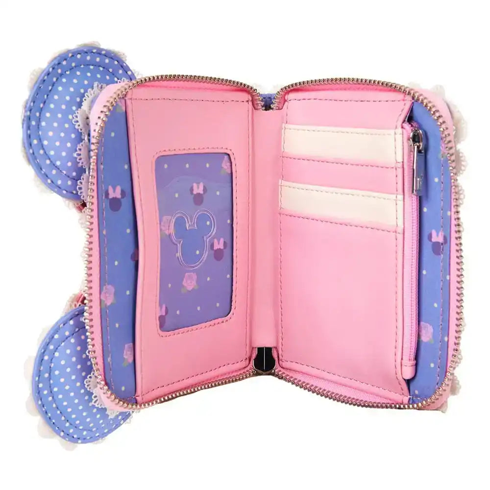 Disney by Loungefly Geldbeutel Minnie Floral and Lace Ears - Smalltinytoystore