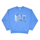 Disney by Loungefly Pullover Unisex Dogs & Cats Oversized Crewneck - Smalltinytoystore