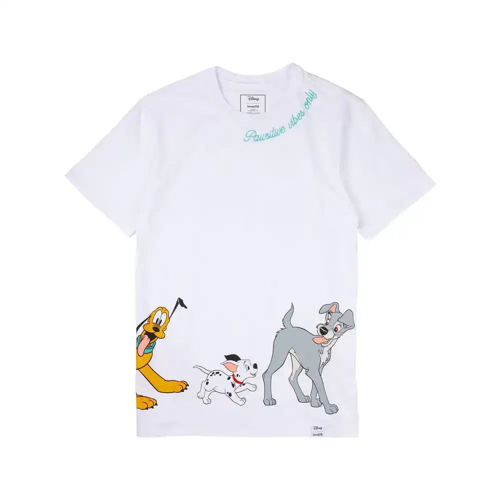 Disney by Loungefly Tee T-Shirt Unisex Dogs & Cats Größe S - Smalltinytoystore
