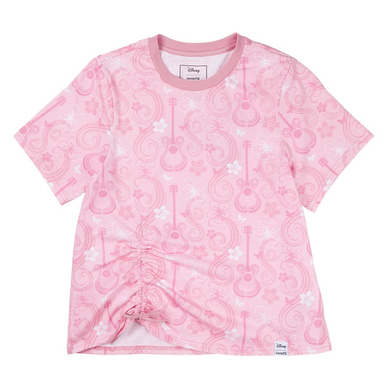 Disney by Loungefly Tee T-Shirt Unisex Hannah Montana Shirred Hem Größe M - Smalltinytoystore