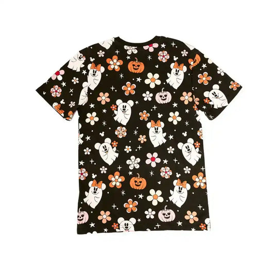 Disney by Loungefly Tee T-Shirt Unisex Mickey and Friends Halloween Größe M - Smalltinytoystore