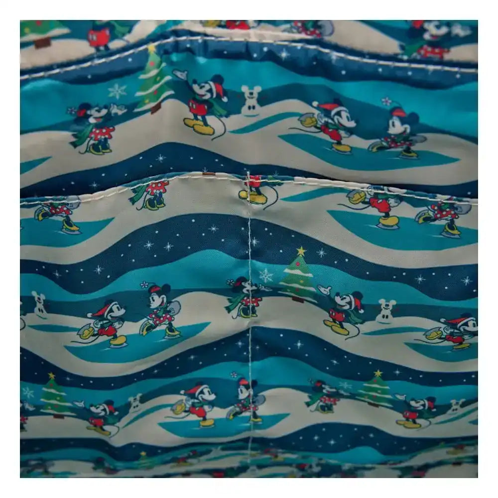Disney by Loungefly Tragetasche Mickey and Minnie Holiday