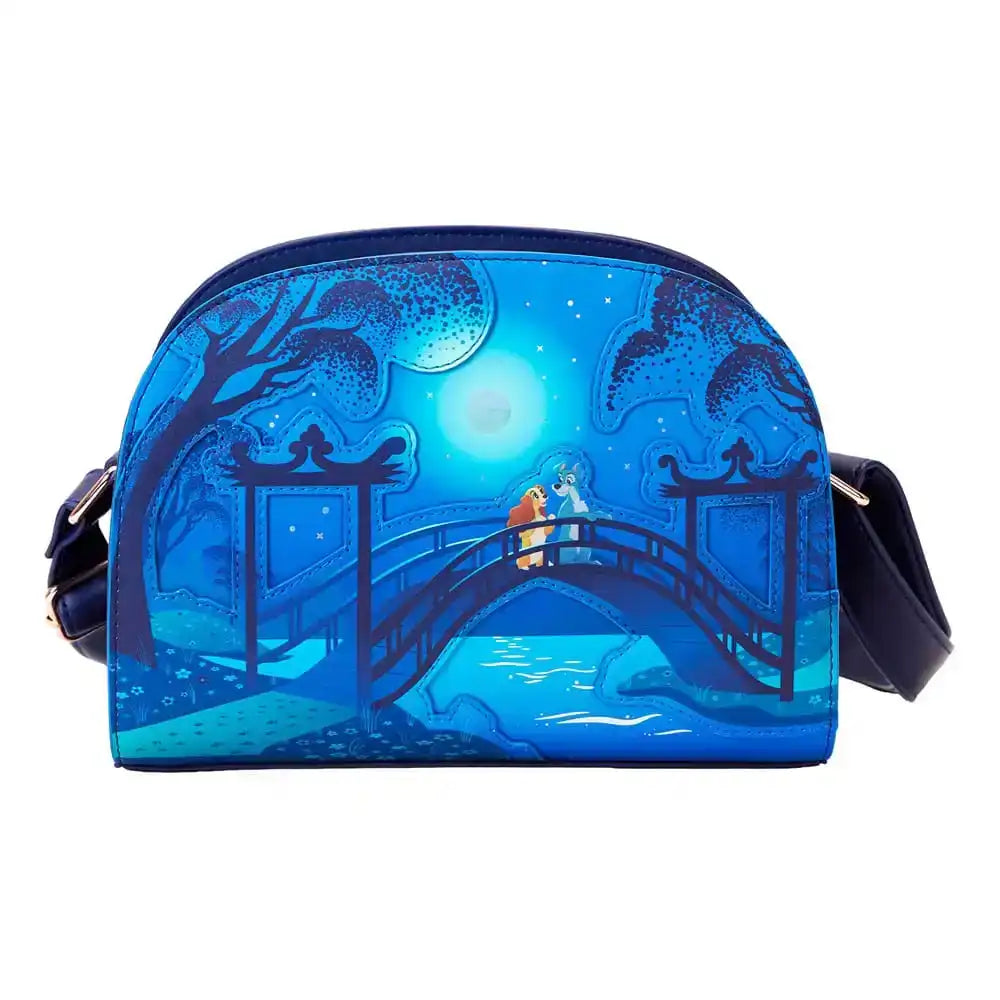 Disney by Loungefly Umhängetasche 70th Anniversary Lady and the Tramp - Smalltinytoystore