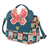 Disney by Loungefly Umhängetasche Mickey and Minnie Holiday