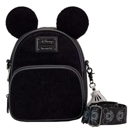 Disney by Loungefly Umhängetasche Mickey Mouse 100th Anniversary Corduroy - Smalltinytoystore