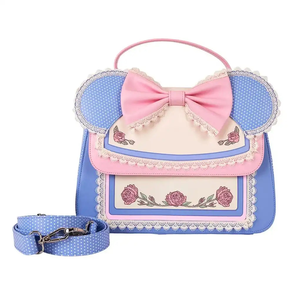Disney by Loungefly Umhängetasche Minnie Floral and Lace Ears - Smalltinytoystore