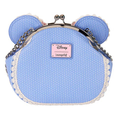 Disney by Loungefly Umhängetasche Minnie Floral and Lace Kisslock - Smalltinytoystore