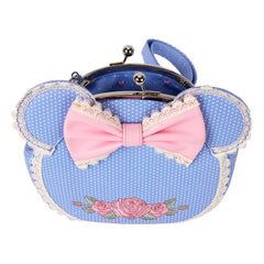 Disney by Loungefly Umhängetasche Minnie Floral and Lace Kisslock - Smalltinytoystore