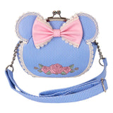 Disney by Loungefly Umhängetasche Minnie Floral and Lace Kisslock - Smalltinytoystore
