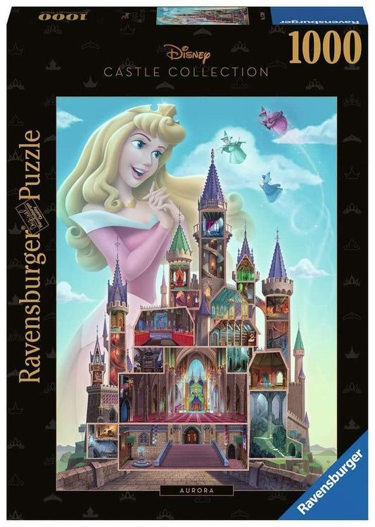 Disney Castle Collection Puzzle Aurora (Dornröschen) (1000 Teile) - Smalltinytoystore