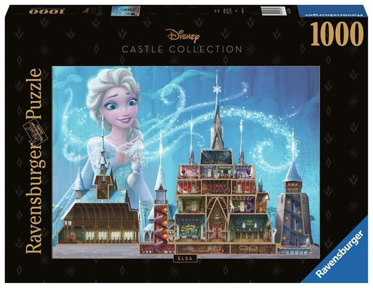 Disney Castle Collection Puzzle Elsa (Die Eiskönigin) (1000 Teile) - Smalltinytoystore