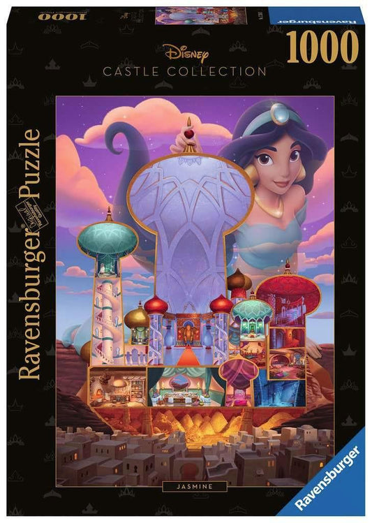Disney Castle Collection Puzzle Jasmin (Aladdin) (1000 Teile) - Smalltinytoystore