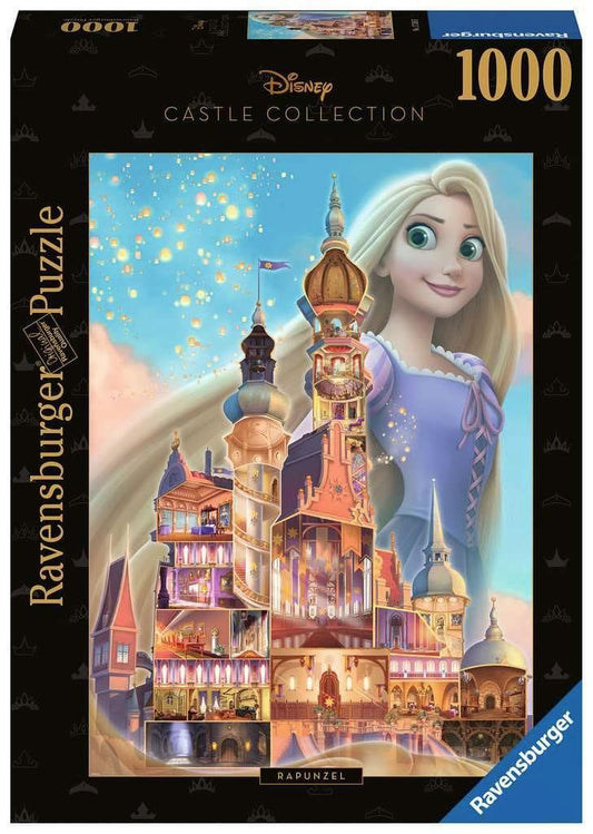 Disney Castle Collection Puzzle Rapunzel (1000 Teile) - Beschädigte Verpackung - Smalltinytoystore