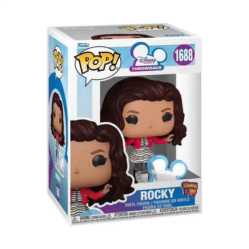 Disney Channel Retro POP! Disney Vinyl Figur SIU - Rocky w/Disney Icon 9 cm