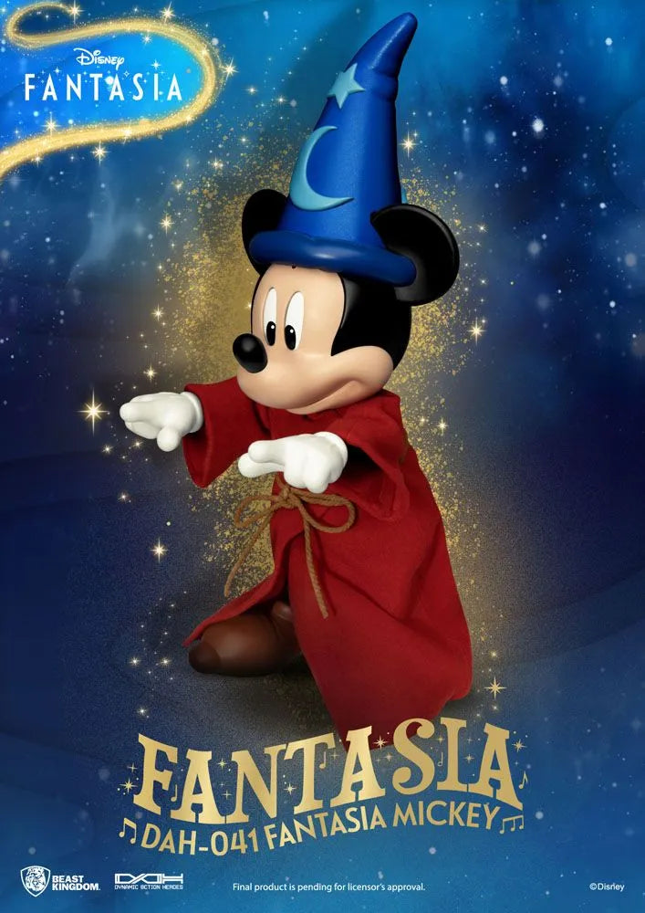 Disney Classic Dynamic 8ction Heroes Actionfigur 1/9 Mickey Fantasia 21 cm - Smalltinytoystore