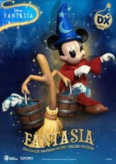Disney Classic Dynamic 8ction Heroes Actionfigur 1/9 Mickey Fantasia Deluxe Version 21 cm - Smalltinytoystore