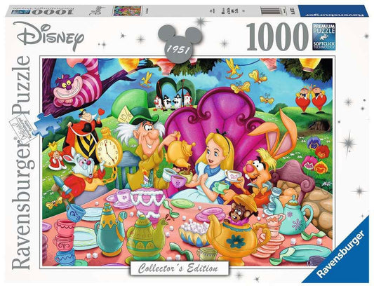 Disney Collector's Edition Puzzle Alice im Wunderland (1000 Teile) - Smalltinytoystore