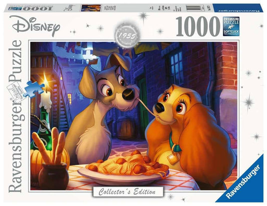 Disney Collector's Edition Puzzle Susi und Strolch (1000 Teile) - Smalltinytoystore
