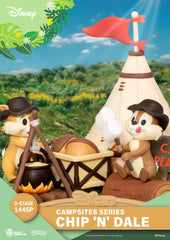 Disney D-Stage Campsite Series PVC Diorama Chip & Dale Special Edition 10 cm - Smalltinytoystore