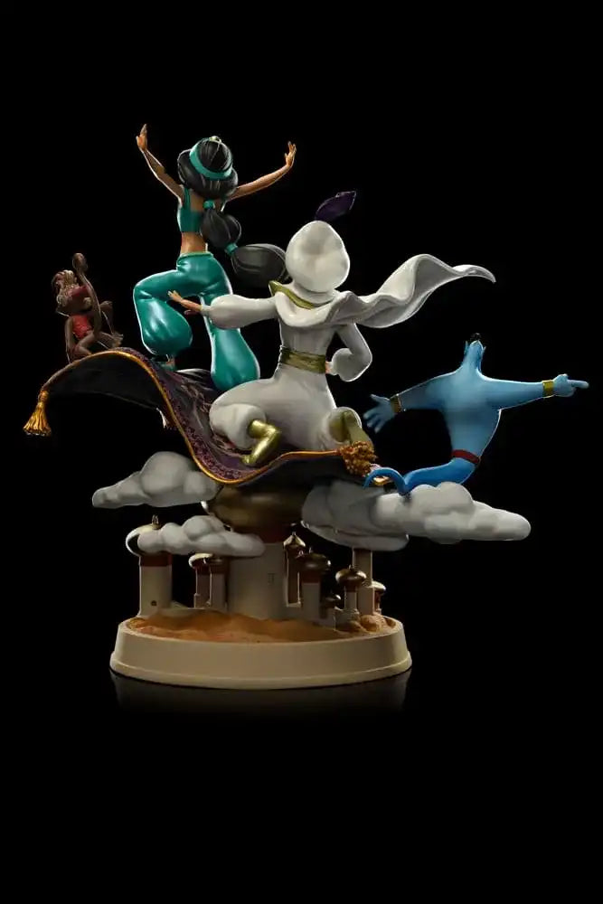 Disney Deluxe Art Scale Statue 1/10 Aladdin and Yasmine 30 cm - Smalltinytoystore