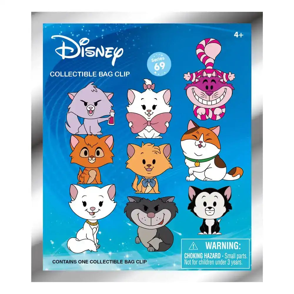 Disney Katzen 3D PVC-Taschenanhänger Serie 69 Display (24)