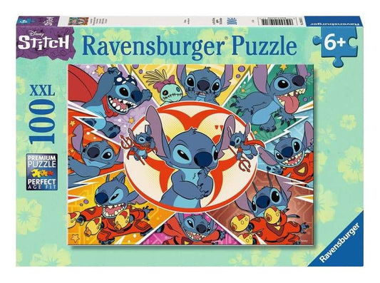 Disney Kinderpuzzle XXL Stitch: In meiner Welt (100 Teile) - Smalltinytoystore