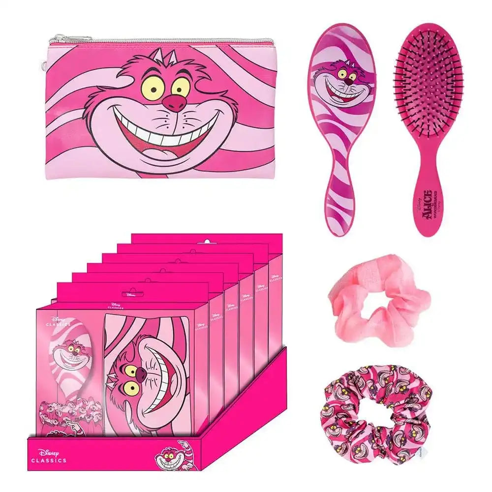 Disney Kosmetiktaschen 4er-Pack Alice im Wunderland Grinsekatze - Smalltinytoystore