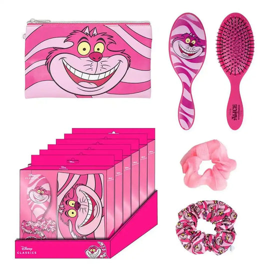 Disney Kosmetiktaschen 4er-Pack Alice im Wunderland Grinsekatze - Smalltinytoystore