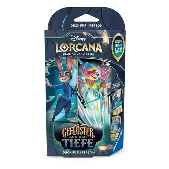 Disney Lorcana TCG Geflüster aus der Tiefe Starter Decks Display (8) *Deutsche Edition*
