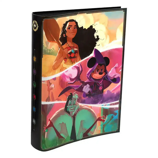 Disney Lorcana TCG Sammelalbum Micky, Vaiana, Cruella De Vil - Smalltinytoystore