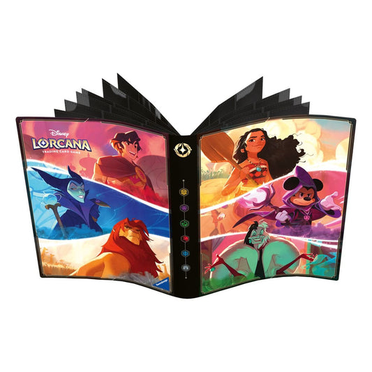 Disney Lorcana TCG Sammelalbum Micky, Vaiana, Cruella De Vil - Smalltinytoystore