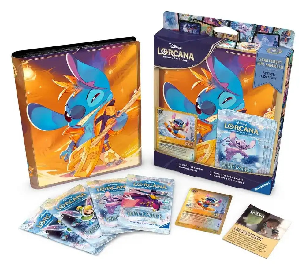 Disney Lorcana TCG Starterset für Sammler Stitch Edition *Deutsche Edition*
